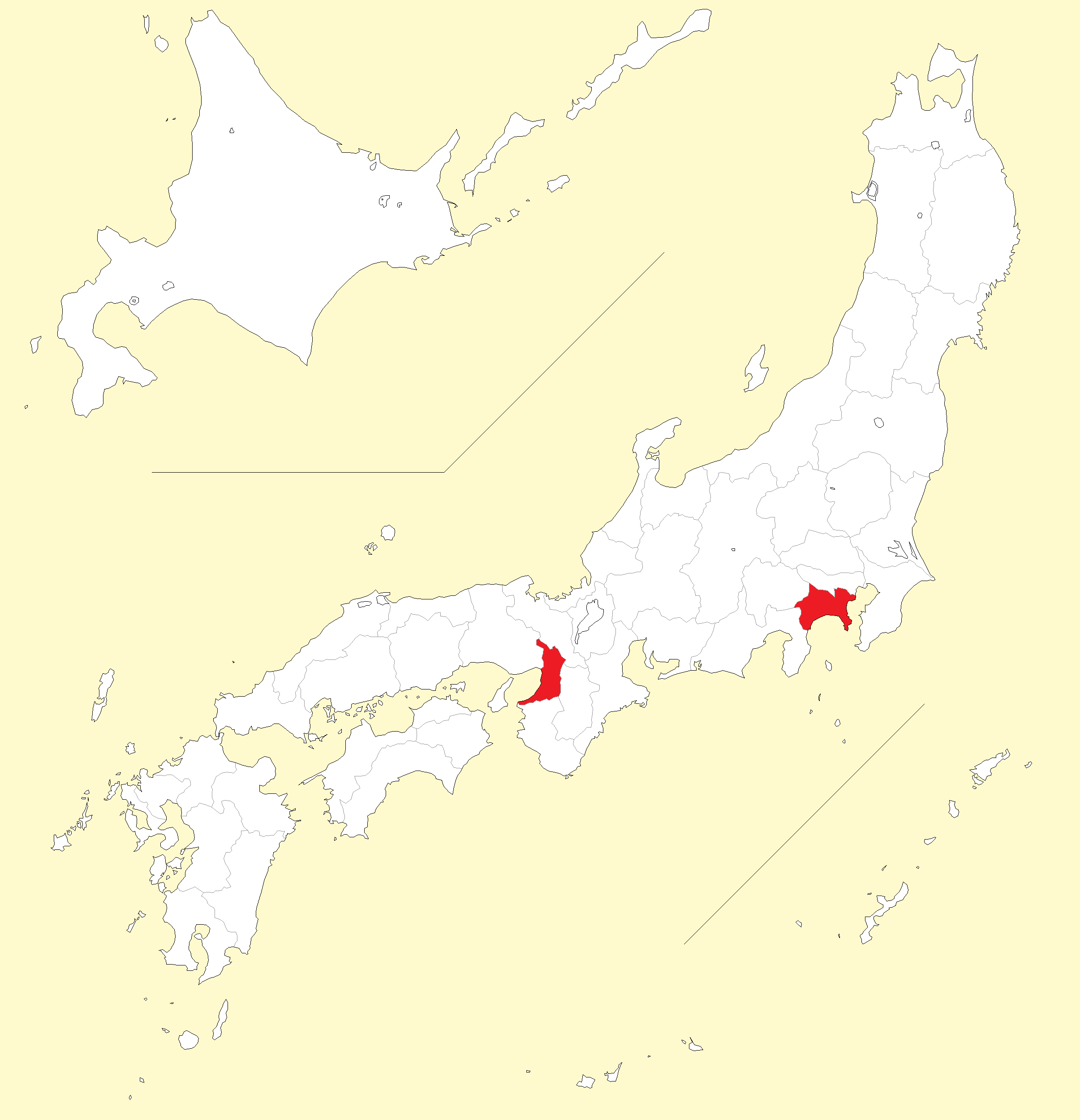 ハンミョウ分布